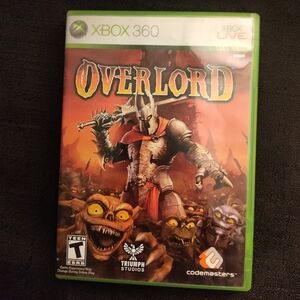 Overlord Xbox 360 used good condition.